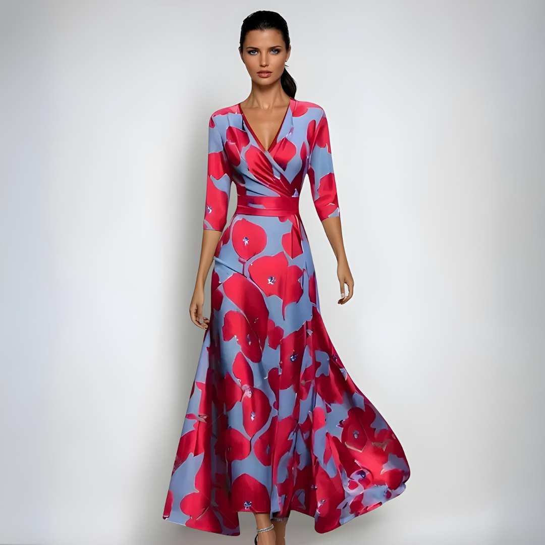 BRIONY | FLORAL ELEGANCE DRESS