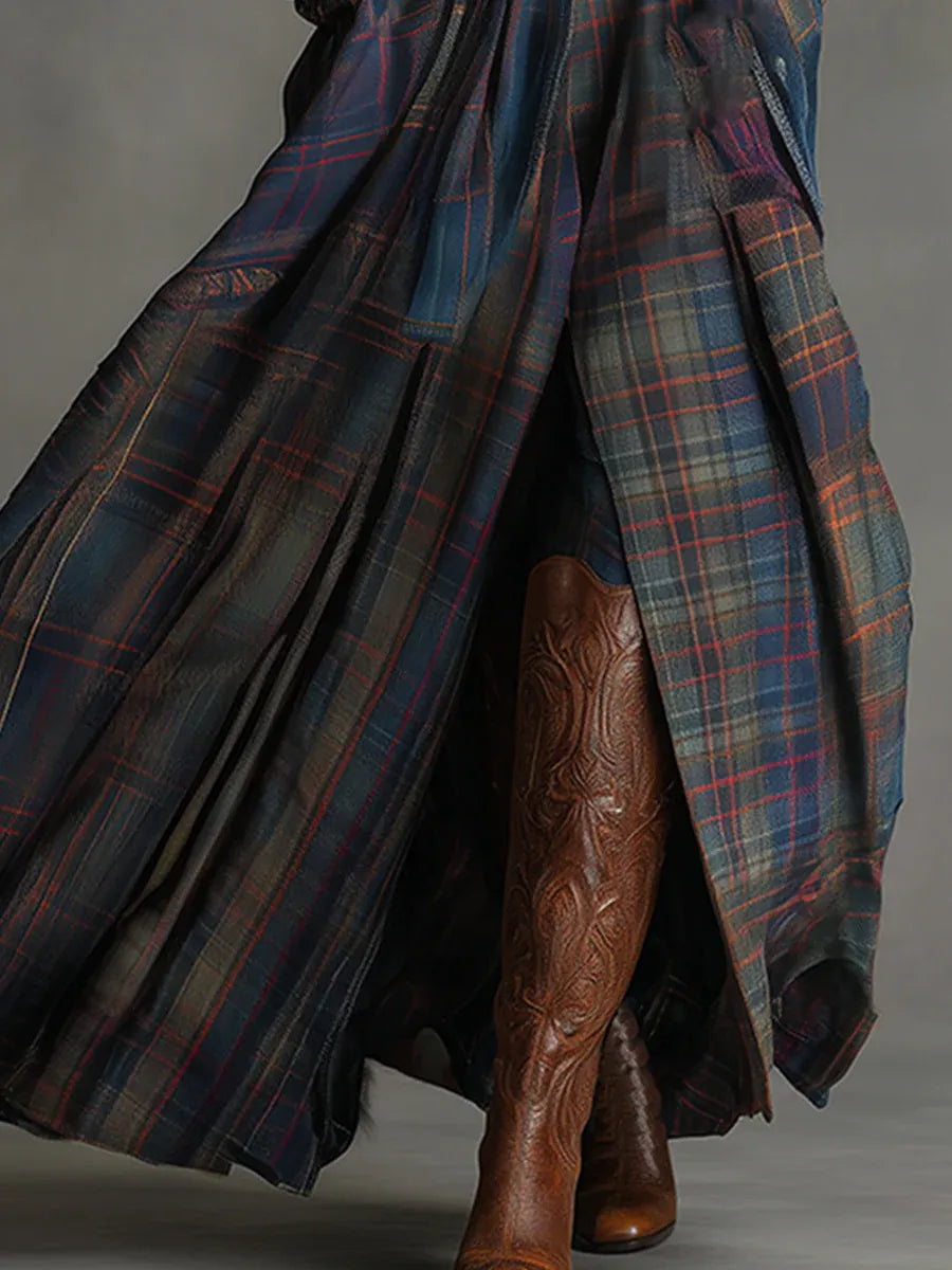 ALEXANDRA | BLUE MAXI DRESS