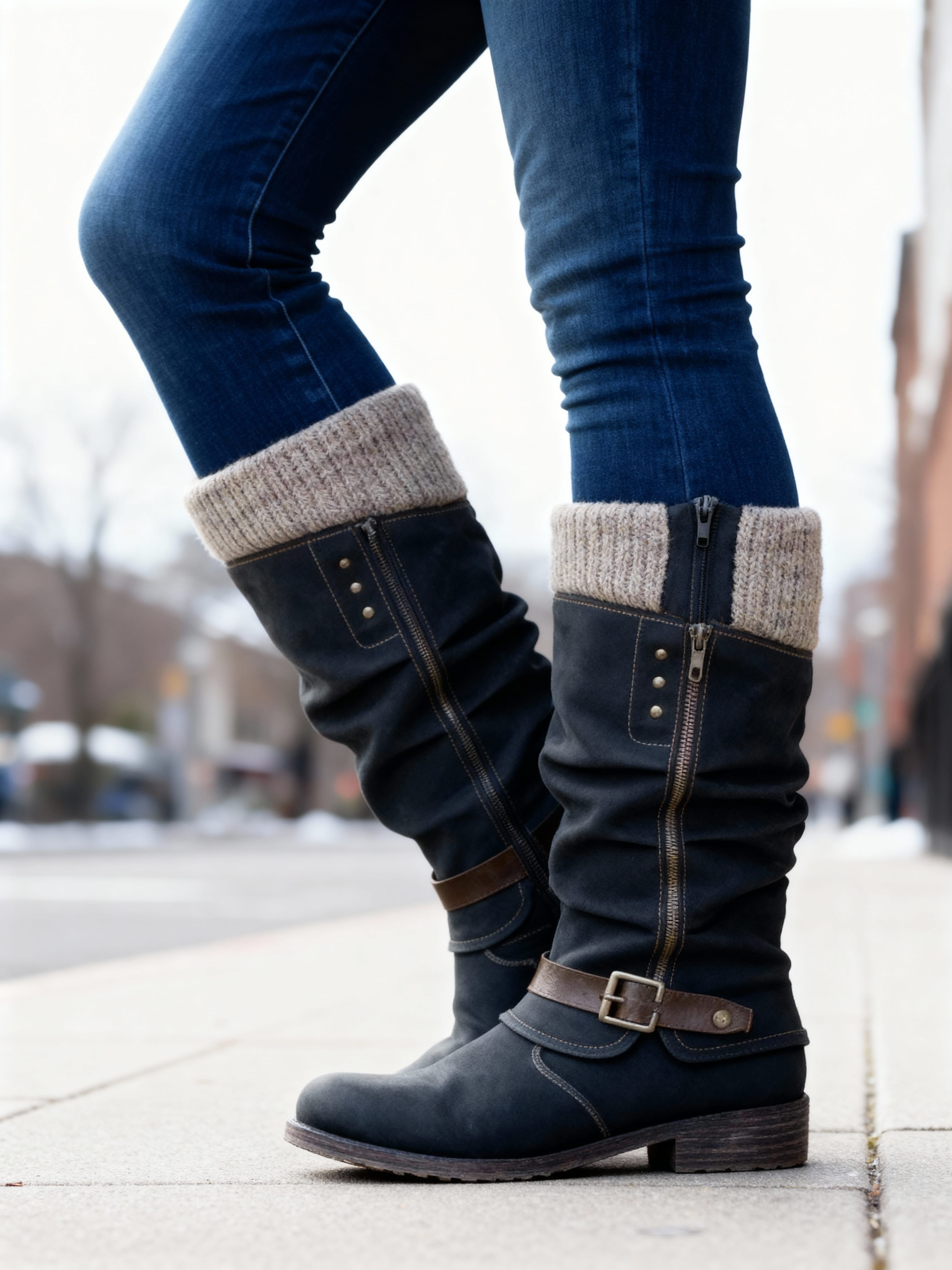 BARBARA | CLASSIC SIDE-ZIP ANKLE BOOTS