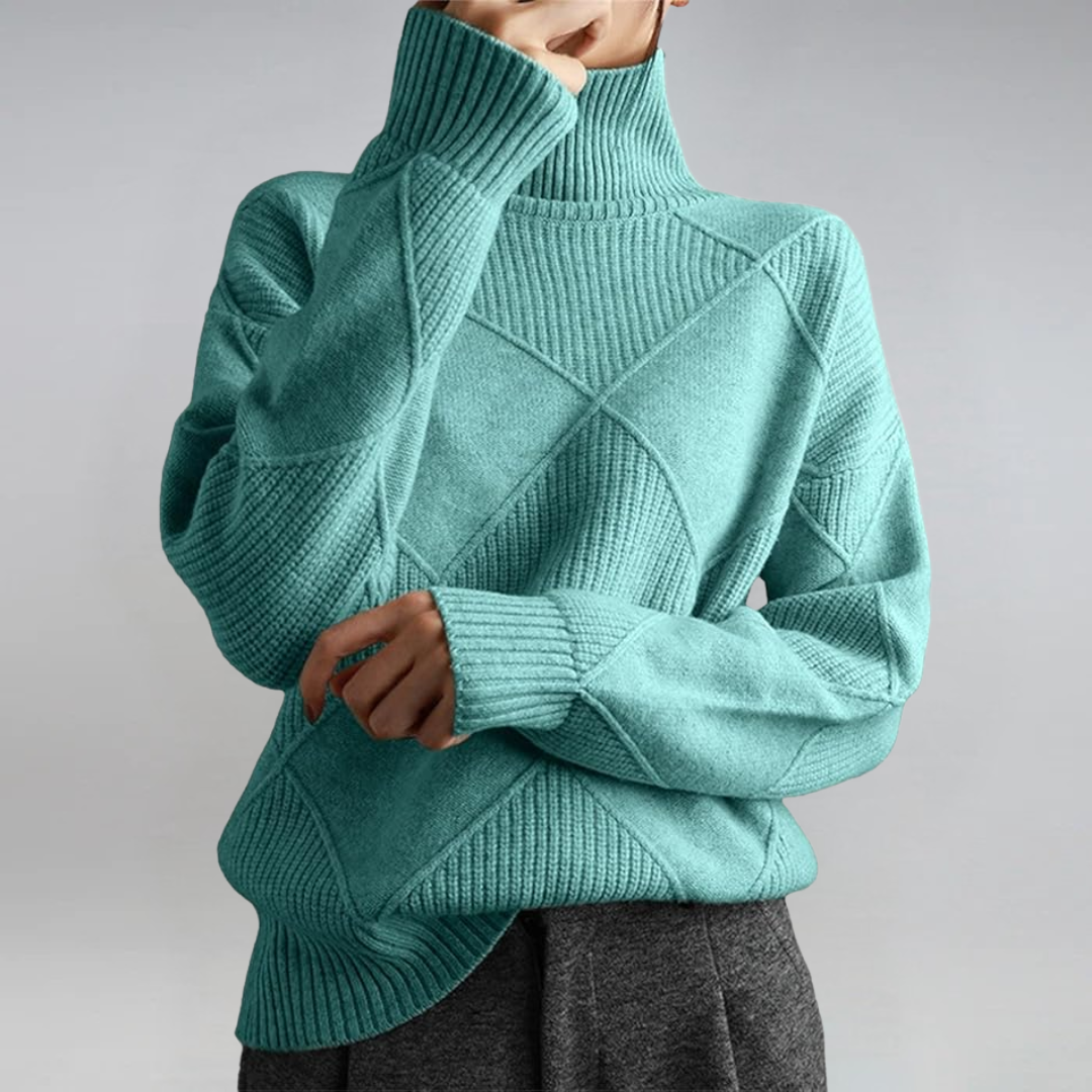 ANNE | LUXE TURTLENECK SWEATER